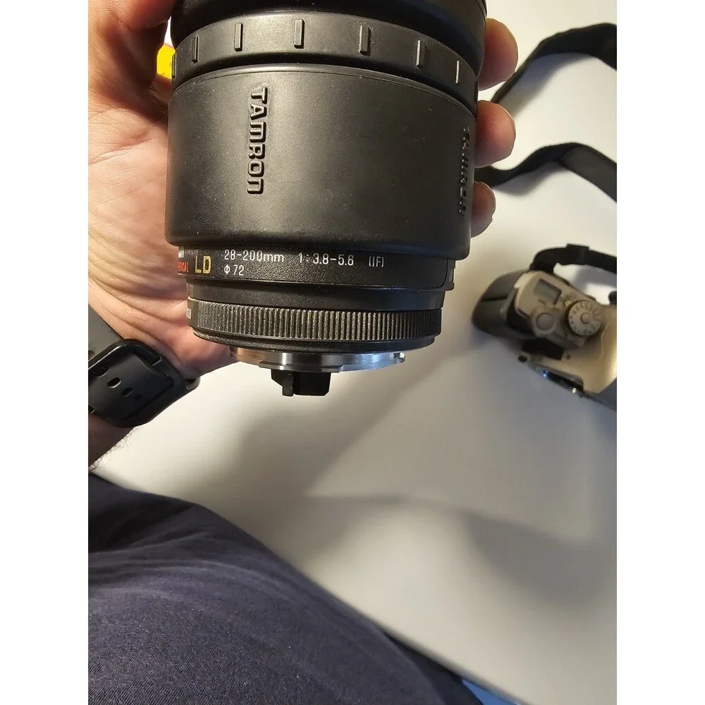 Pentax ZX-5N Camera Body w/ Tamron AF Aspherical LD Lens f/3.8-5.6 - 28-200Mm #8